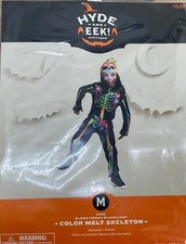 Hyde and Eek color melt skeleton costume child's M 7-8