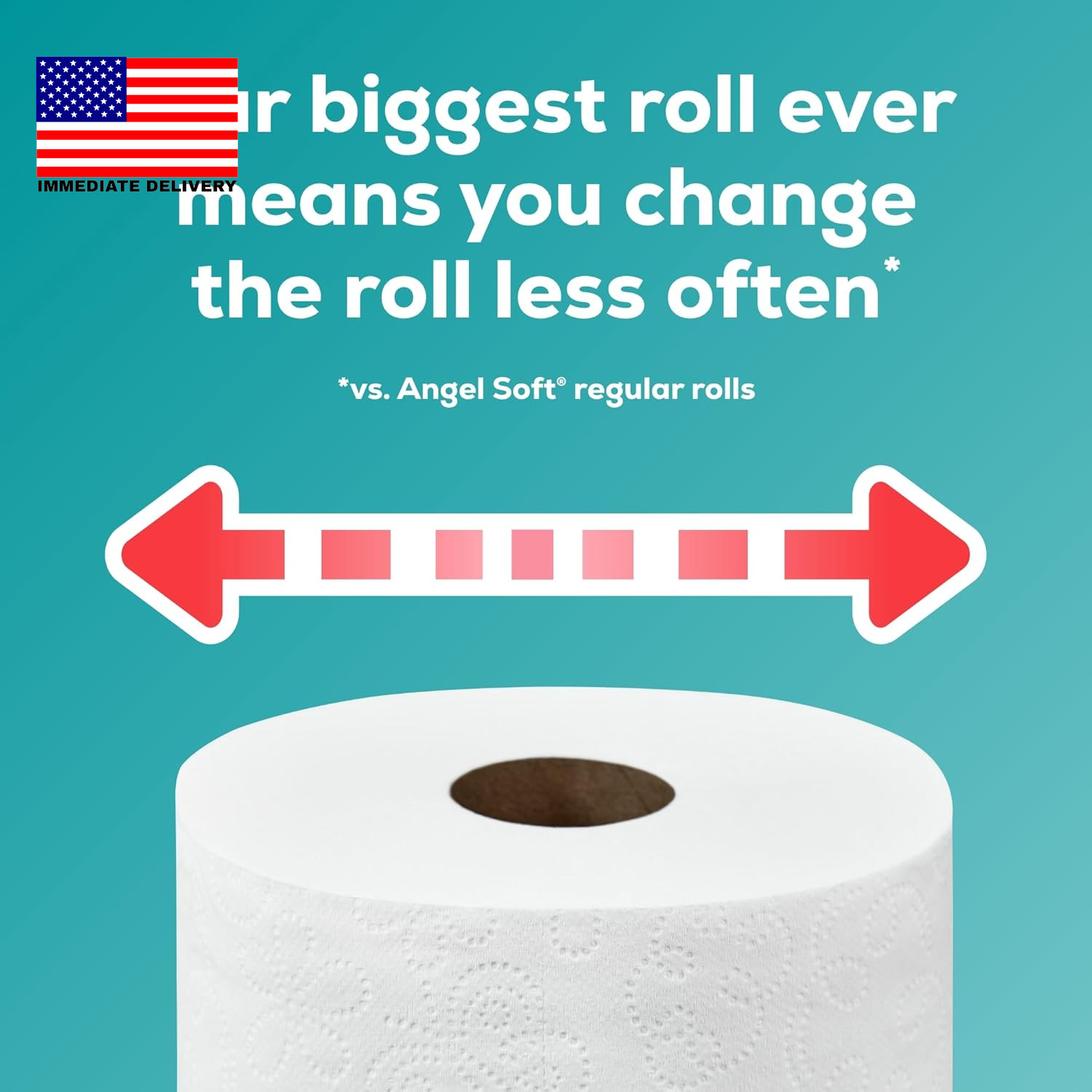 Toilet Paper, 6 Super Mega Rolls = 36 Regular Rolls, Soft and Strong Toilet Tiss