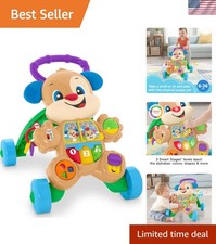 Musical Puppy Walker with Educational Sound  Hands-on Activities for 6 