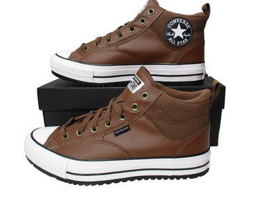 Converse Malden Street Boots Mid Brown Lace Mens Sz 11