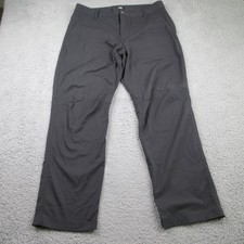 REI Co-op Pants Men's 36X28 Black Nylon Stretch Regular Fit Trail Hiking Outdoor