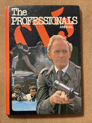 The Professionals Annual 1978 Unclipped No pen Cover Indentations, Comic Strips