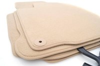 NEU FußMatten Porsche Cayenne (2002-2010) Velours Autoteppich Beige 4-Teilig