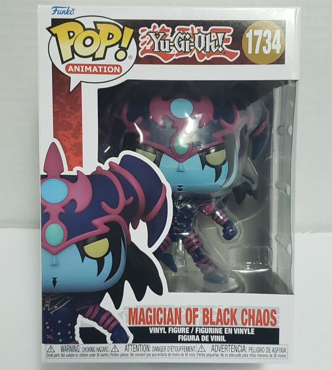MAGICIAN OF BLACK CHAOS - Yu-Gi-Oh! Funko POP! Animation #1734