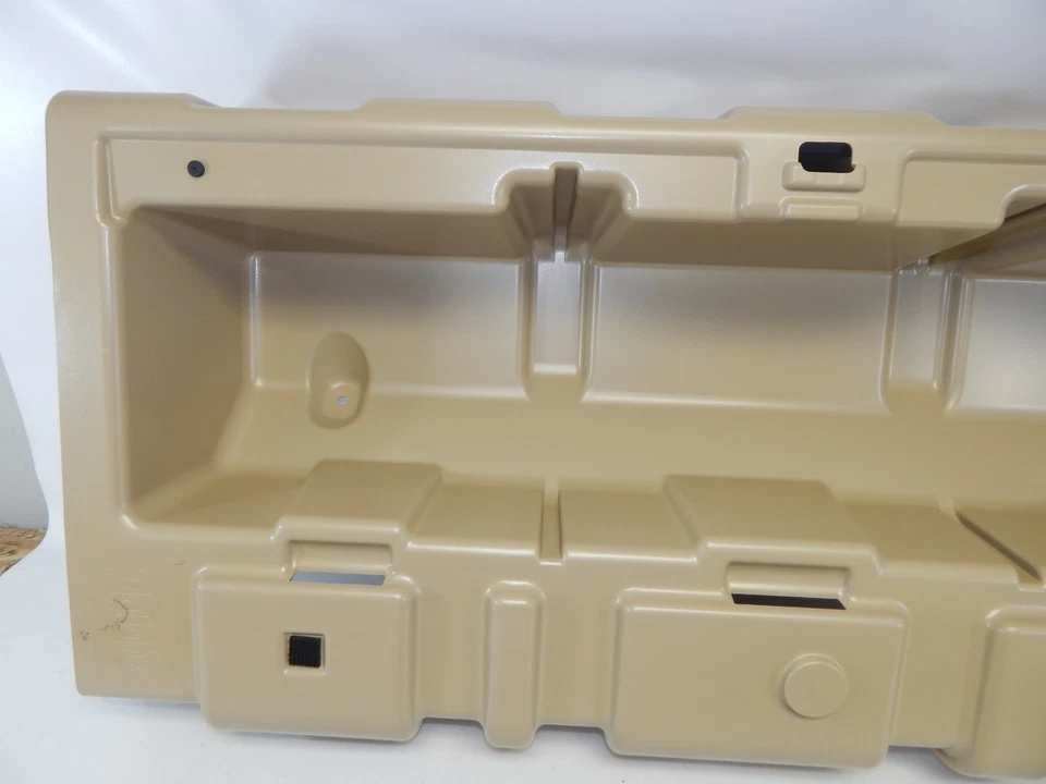 Nuevo OEM 2007-2014 Ford Expedition maletero trasero piso caja de almacenamiento base beige camel Foto 2 de 4