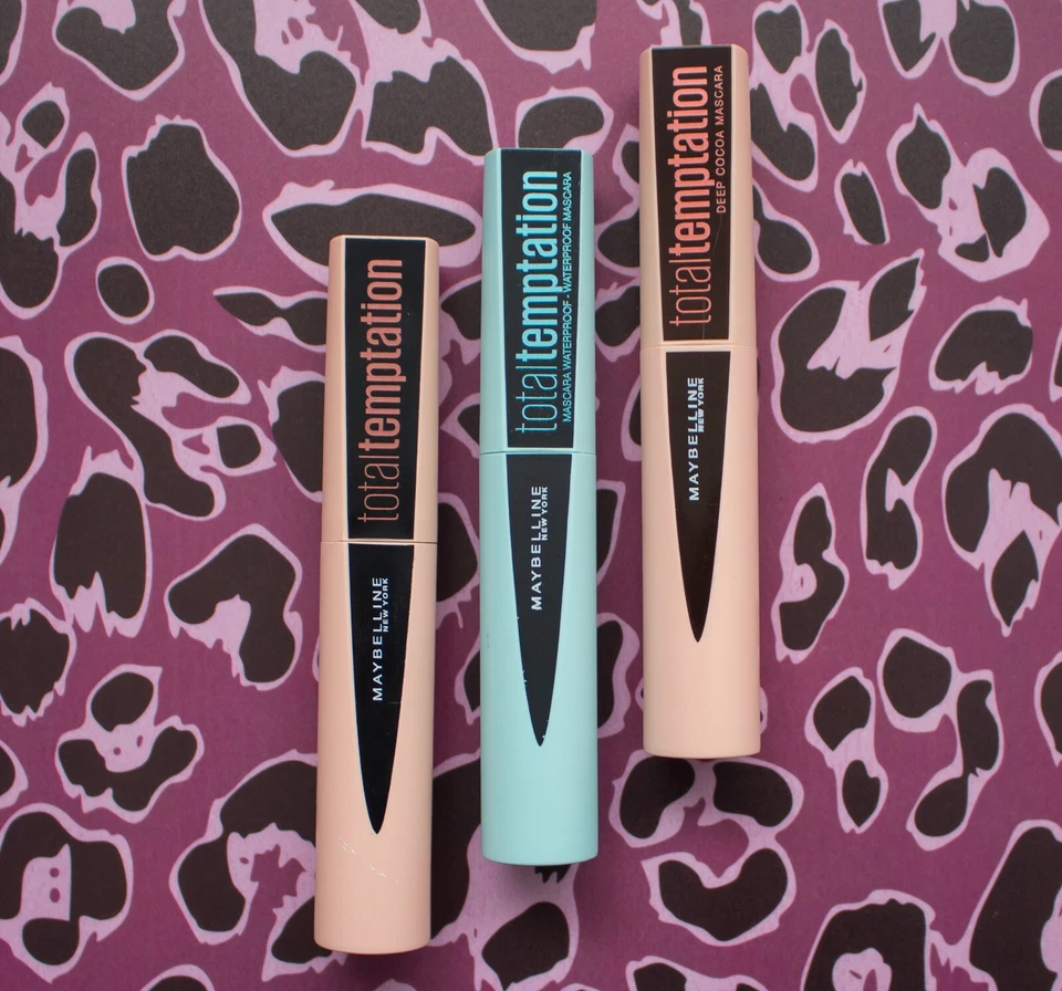 MAYBELLINE NEW YORK Máscara de pestañas Maybelline Total Temptation (negra, marrón o impermeable)