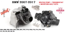 BMW Cooling Water Pump With Thermostat & Bolts KIT For135 335 535 640 X3 X5 X6