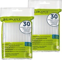 Westcott HeißKlebesticks 7Mm 60 StüCk, Transp. Klebestifte FüR HeißKlebepistole