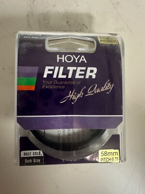 58mm HOYA Half Color Dark Gray