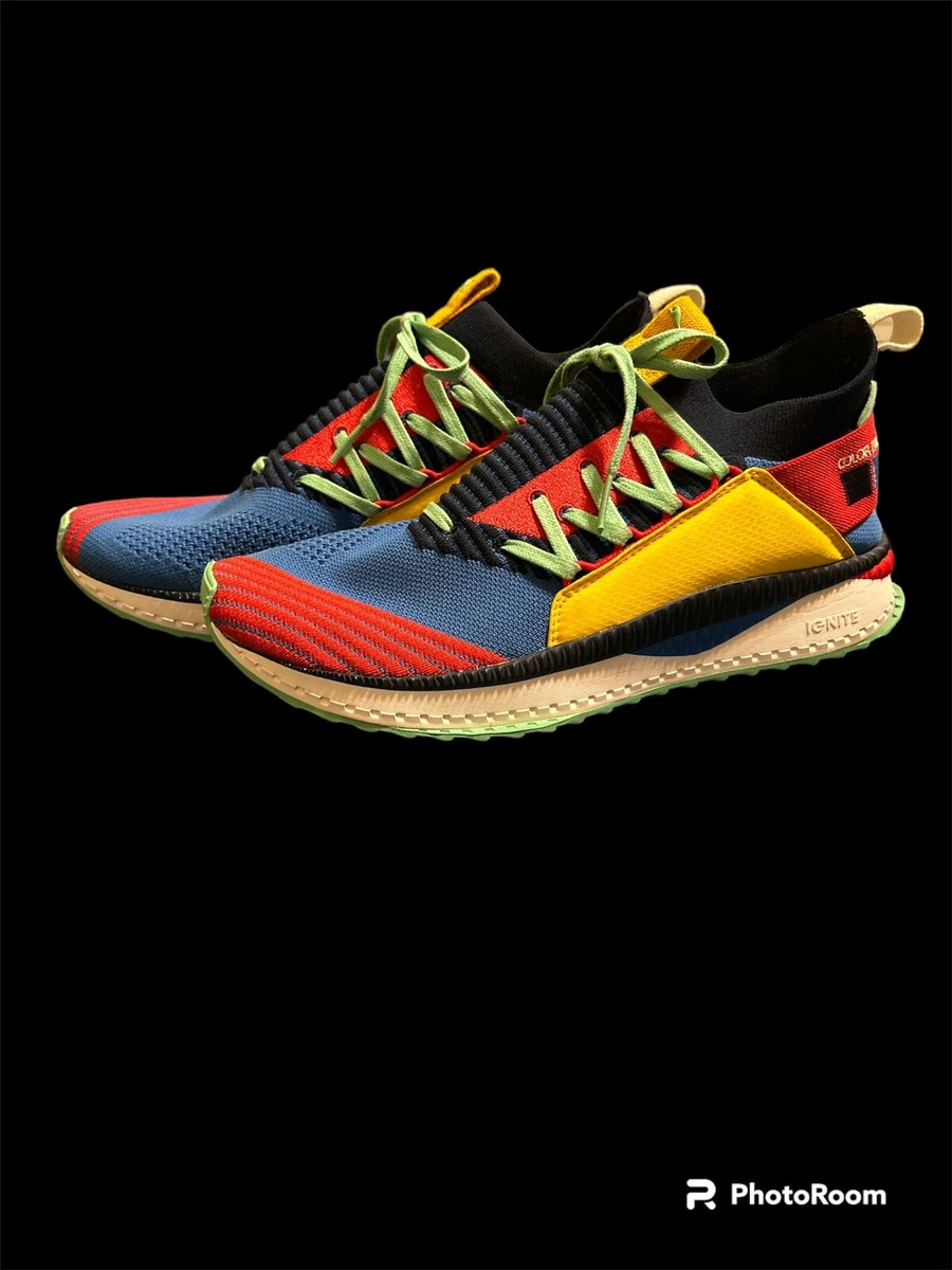 Puma men's tsugi jun primary pigment sneaker clearance