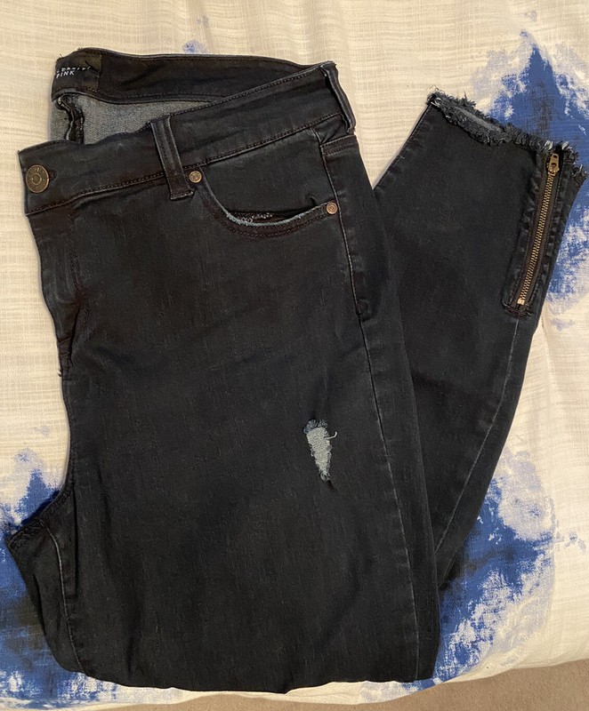 Celebrity Pink Midrise Ankle Skinny Jeans sz 16