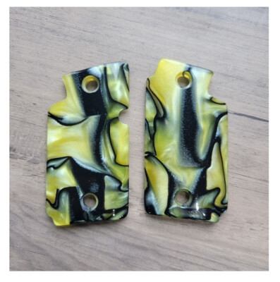 AJAX Grips for SIG SAUER 938 - Yellow MarbleLite - SIG P938  - NEW