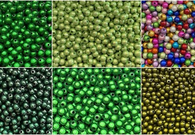 6mm 40St. Miracle Beads Magic Beads Wunderperlen 3D Effekt Ilumination Fädell. 2