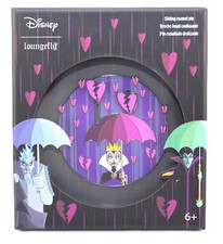 Prendedor Loungefly Disney Villains Maldición Corazón Deslizante LE1700 3" NUEVO