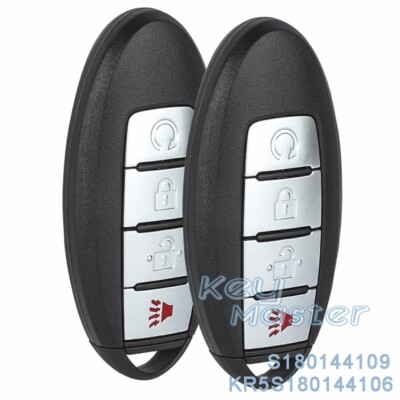 2x for Nissan Rogue 2016-2018 Smart Proximity Keyless Remote Key Fob S180144109