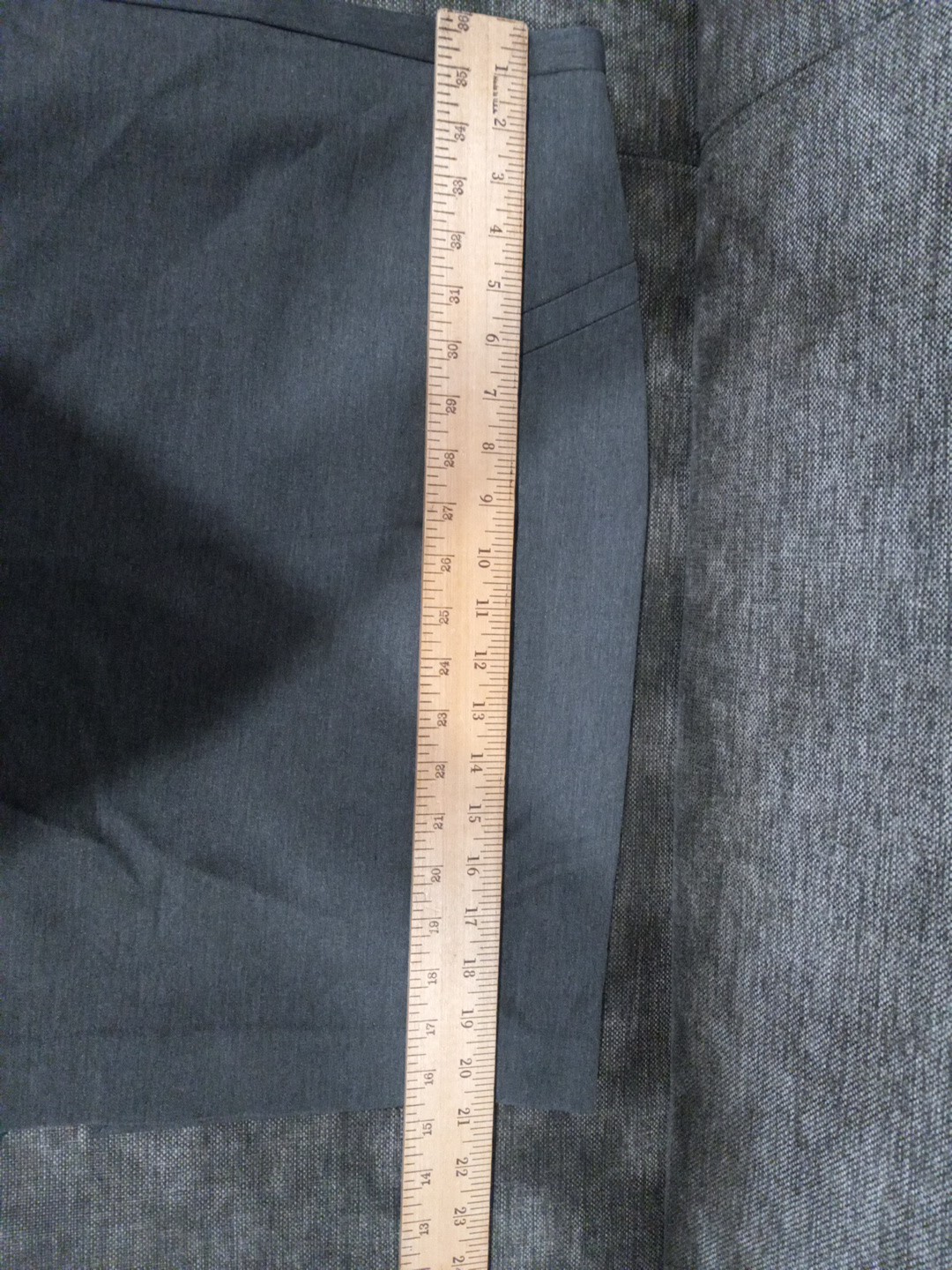 EXPRESS DESIGN STUDIO WOMENS SOLID GRAY MIDI LENG… - image 6