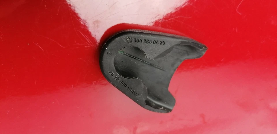 Cubierta perno cinturón seguridad mercedes-benz w123 w116 w126 w201 Foto 3 de 4