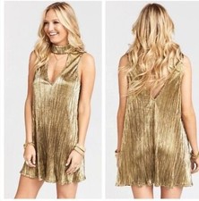 Show Me Your Mumu Friday Choker Dress Size Large Mini Sleeveless New With Tags