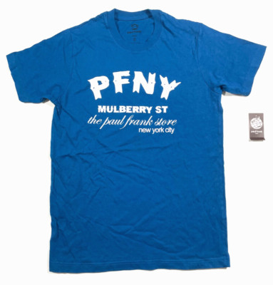 Paul Frank Mens T Shirt Navy 100% Cotton Style # TSA5PF92  Old Stock from 2011