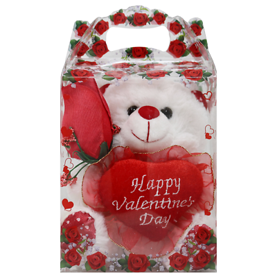 Ours en peluche blanc 6