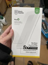 New BodyGuardz Pure 3Tempered Screen Protector for Apple iPhone 14plus 13Pro Max