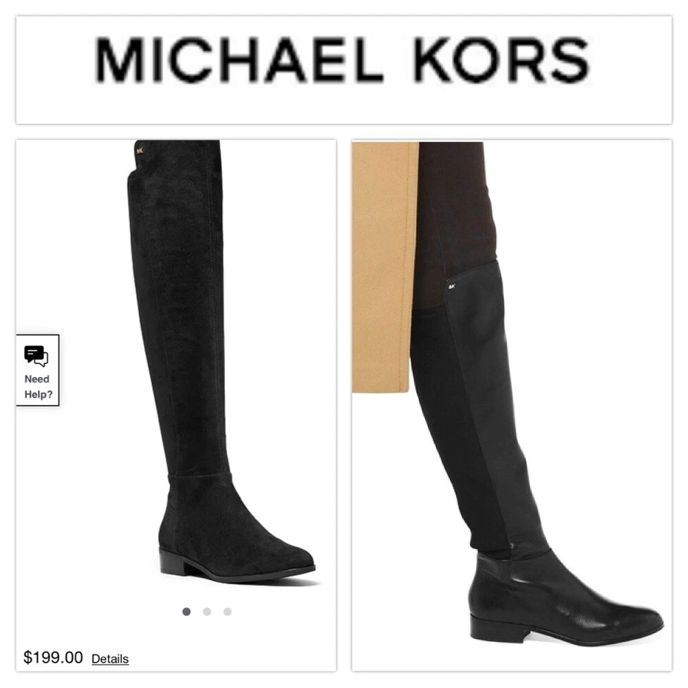 Michael michael kors women's bromley hotsell leather & stretch tall boots