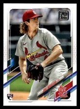 2021 Topps #451 Jake Woodford Rookie Card St. Louis Cardinals