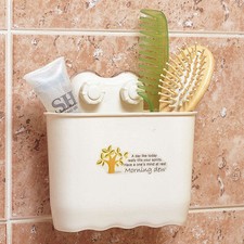 Wall Strong Suction cup Absorption ABS Toothbrush Holders hanger for bath L sz