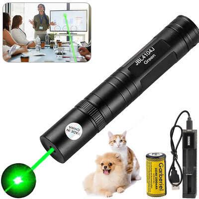 900Miles Green Laser Pointer Pen Lazer 532nm Visible Single Beam Light / Pet Cat