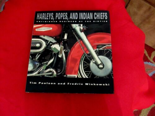 Harleys, Popes and Indian Chiefs Book Tim Paulson &amp; Fredric Winkowski 1995 L1.21