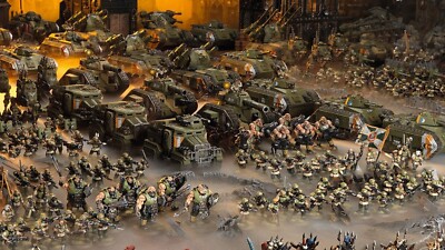Warhammer 40.000 Astra Militarum Feldgeschützbatterie verschiedene Bits #