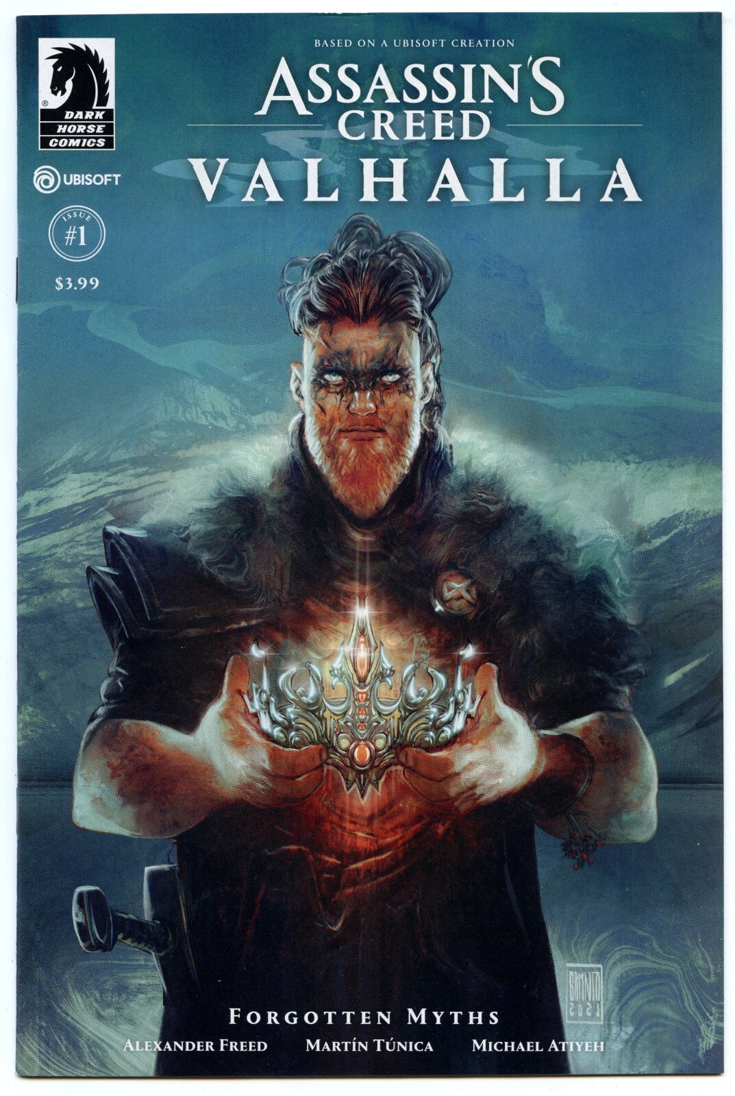 Dark Horse Comics Assassins Creed Valhalla Forgotten Myths #1 NEW Bagged/Boarded