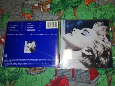 VNC Blond MADONNA True Blue 1986 1st Japan press 4 US SIRE CD Papa don't preach 