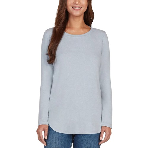 New SKIMS Fits Everybody Crew Neck Long Sleeve Dress Onyx M Medium $90  Black | eBay