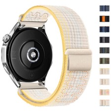 Cinturino in nylon intrecciato cinturino ad anello per Amazfit Stratos GTR 4 3 2 GTS Bip Watchband