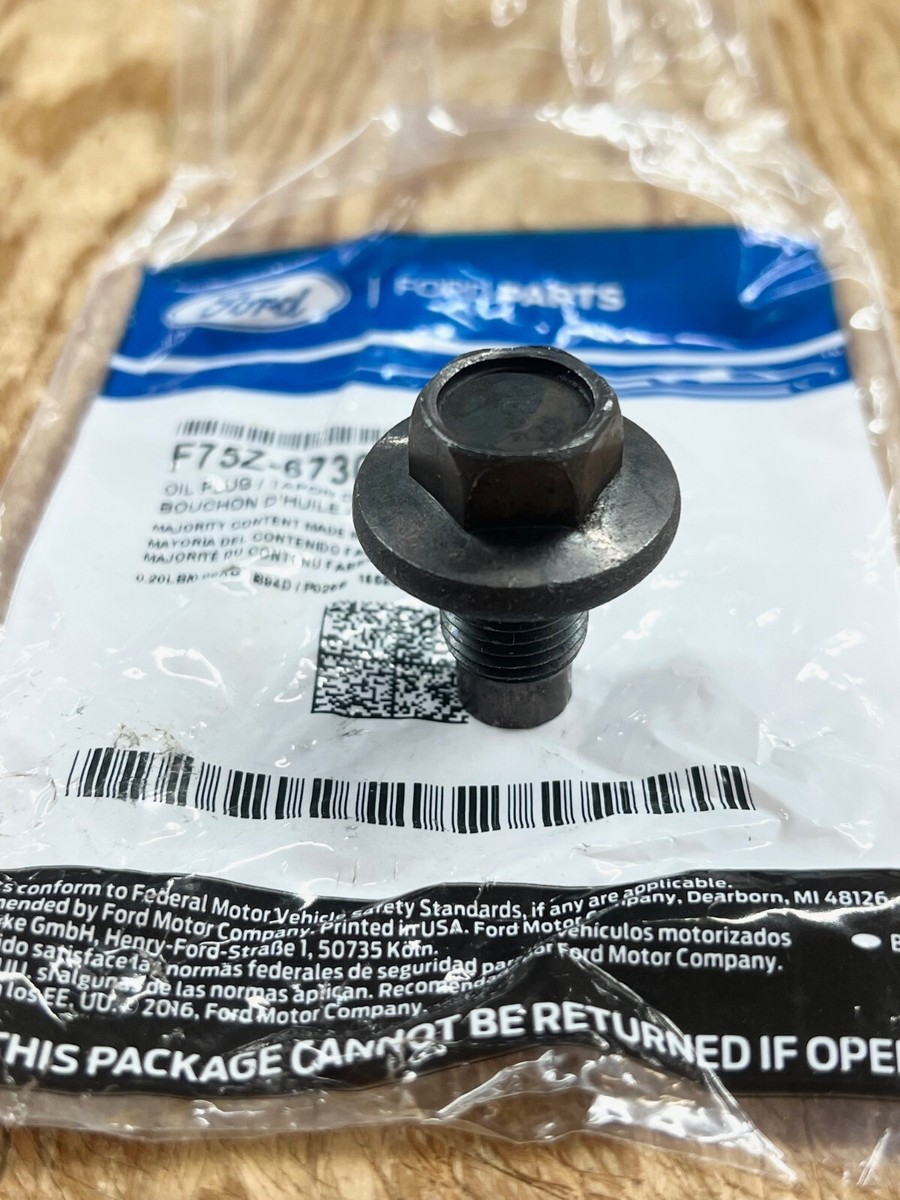 Oil Drain Plug Ford Lincoln Mercury 80-24 M14-1.5 16mm OEM NEW