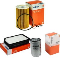 Mahle / Knecht Kraftstofffilter KC 226 Luftfilter LX 3538 ÖLfilter OX 351D
