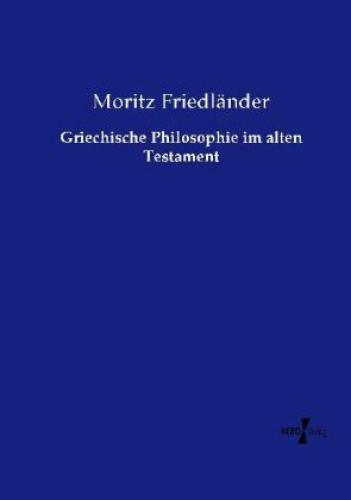 Thumbnail - Griechische Philosophie Alten Testament 2671