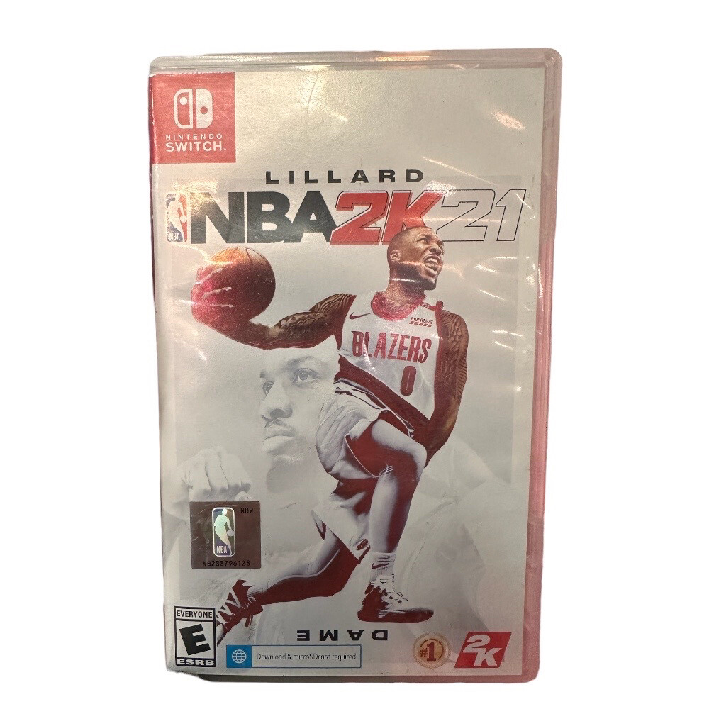 NBA 2K 21 Nintendo Switch basketball game Damian Lillard