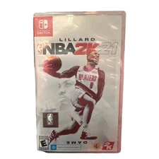 NBA 2K 21 Nintendo Switch basketball game Damian Lillard Blazers 