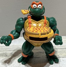Vintage TMNT Ninja Turtles 1993 Pizza Tossin' Mike MICHELANGELO Action Figure