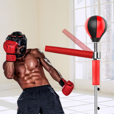 Standboxsack Erwachsene Boxsack Punchingball Boxball 360° Reflex Spinning Bar DE
