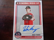 2023 USA Baseball Stars & Stripes Hugh Pinkney AUTO #'ed 70/72-CANADA