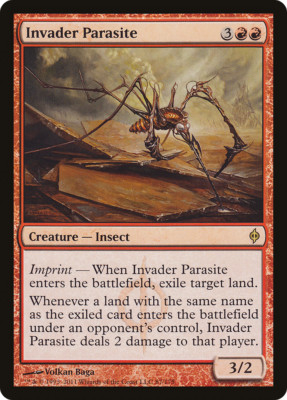 INVADER PARASITE x4 mtg NM New Phyrexia 4 Rare