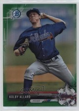 2017 Bowman Draft Chrome Green Refractor 19/99 Kolby Allard #BDC-36 6u5