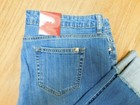 JENNIFER LOPEZ BOYFRIEND JEAN Women Size 14 Cuffed Crop Blue Denim Jeans NEW — photo 3