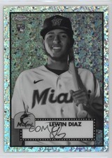 2021 Topps Chrome Platinum Anniversary Lewin Diaz #50 7rd