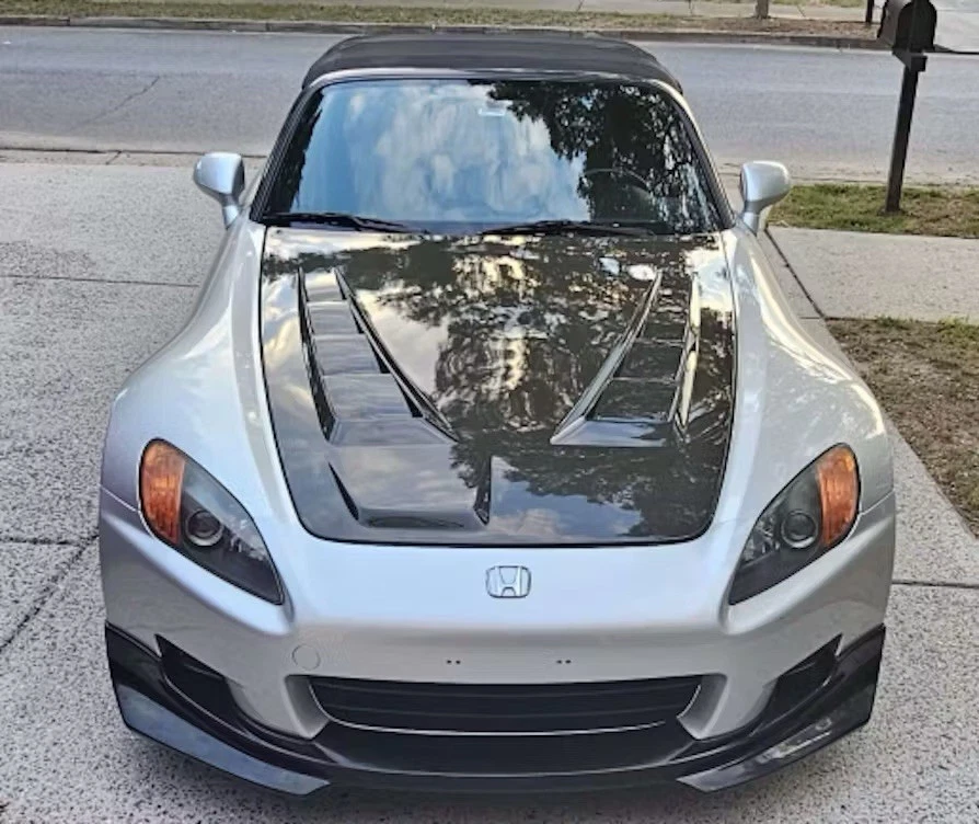 Greddy / Gracer Style Front Lip Spoiler In FRP For Honda S2000 AP1 2000 -2003 - Image 4 of 4