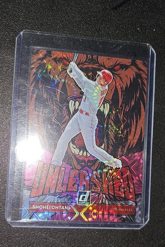 2022 Panini Donruss - Unleashed Shohei Ohtani #UL-6 Pink Fireworks