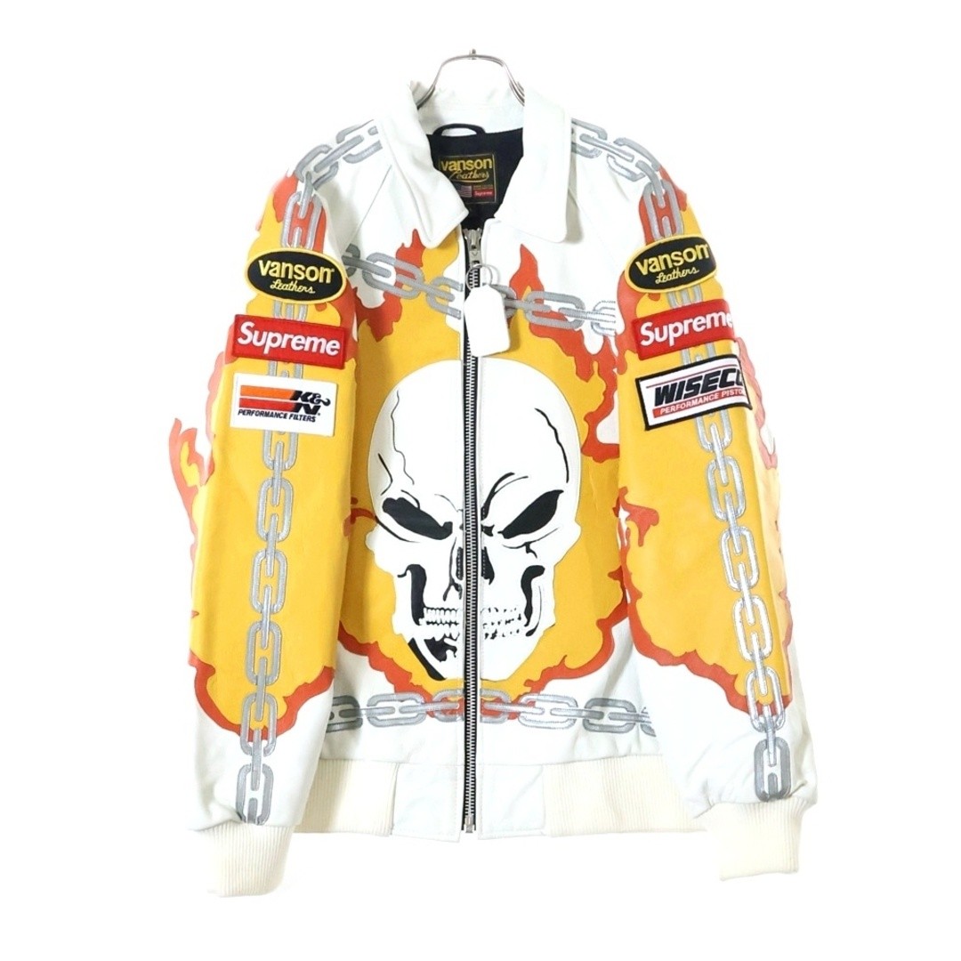 ジャケット・アウター Supreme Vanson Leathers Ghost Rider XL Spring/Summer 2019 Preview – Supreme